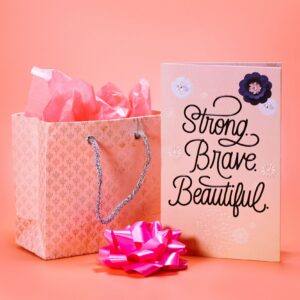 'Strong, Brave, Beautiful' gift set