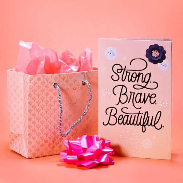 ‘Strong, Brave, Beautiful’ gift set