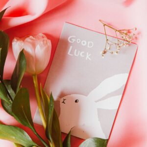 'Good Luck' card