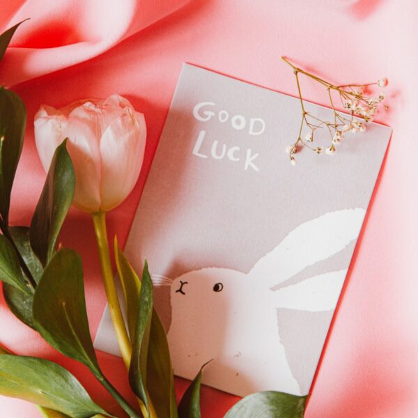 ‘Good Luck’ card